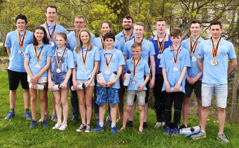 Süddeutsche Meisterschaft: 8 Siege und 17 Medaillen